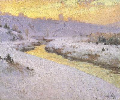 marc-aurele de foy suzor-cote Stream in Winter (nn02) china oil painting image